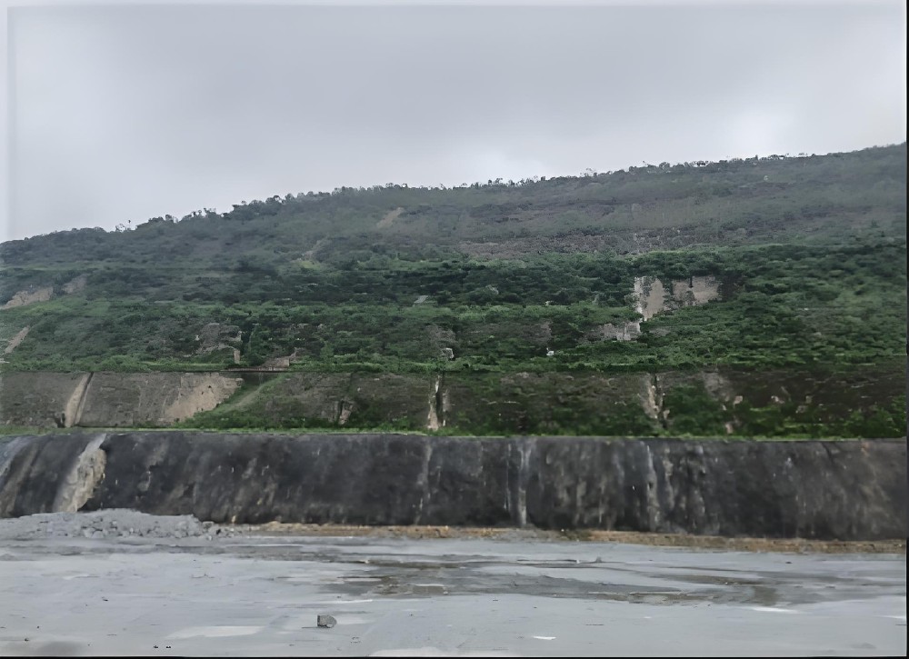 干化建筑渣土在鄞州区瞻岐镇凤凰山建筑石料矿边坡复绿中的应用